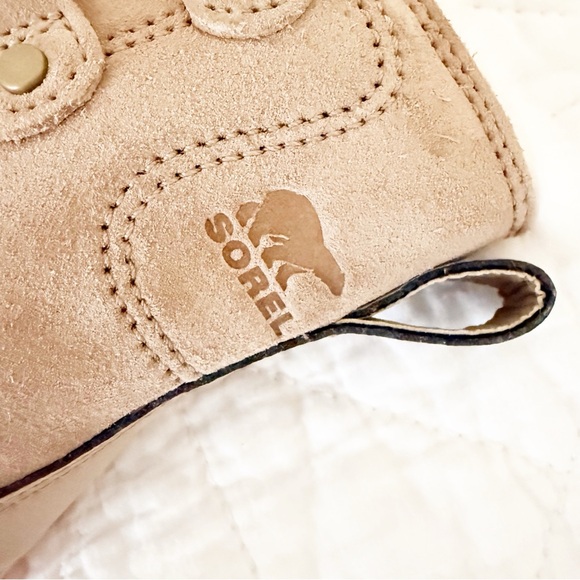 NEW Sorel Kids Youth Explorer Lace Boots Tan 9 NWOT - Picture 5 of 9